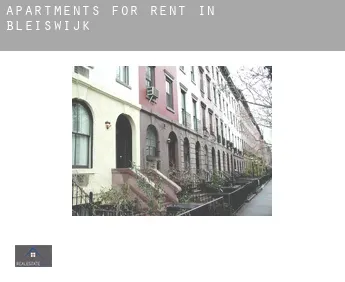 Apartments for rent in  Bleiswijk
