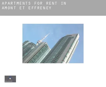 Apartments for rent in  Amont-et-Effreney