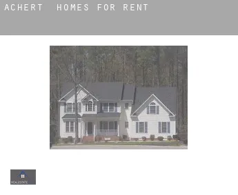 Achert  homes for rent