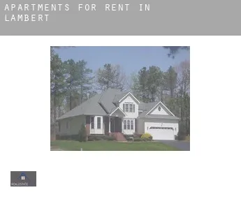 Apartments for rent in  Lambert