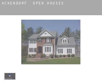 Ackendorf  open houses