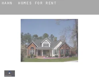 Hahn homes for rent